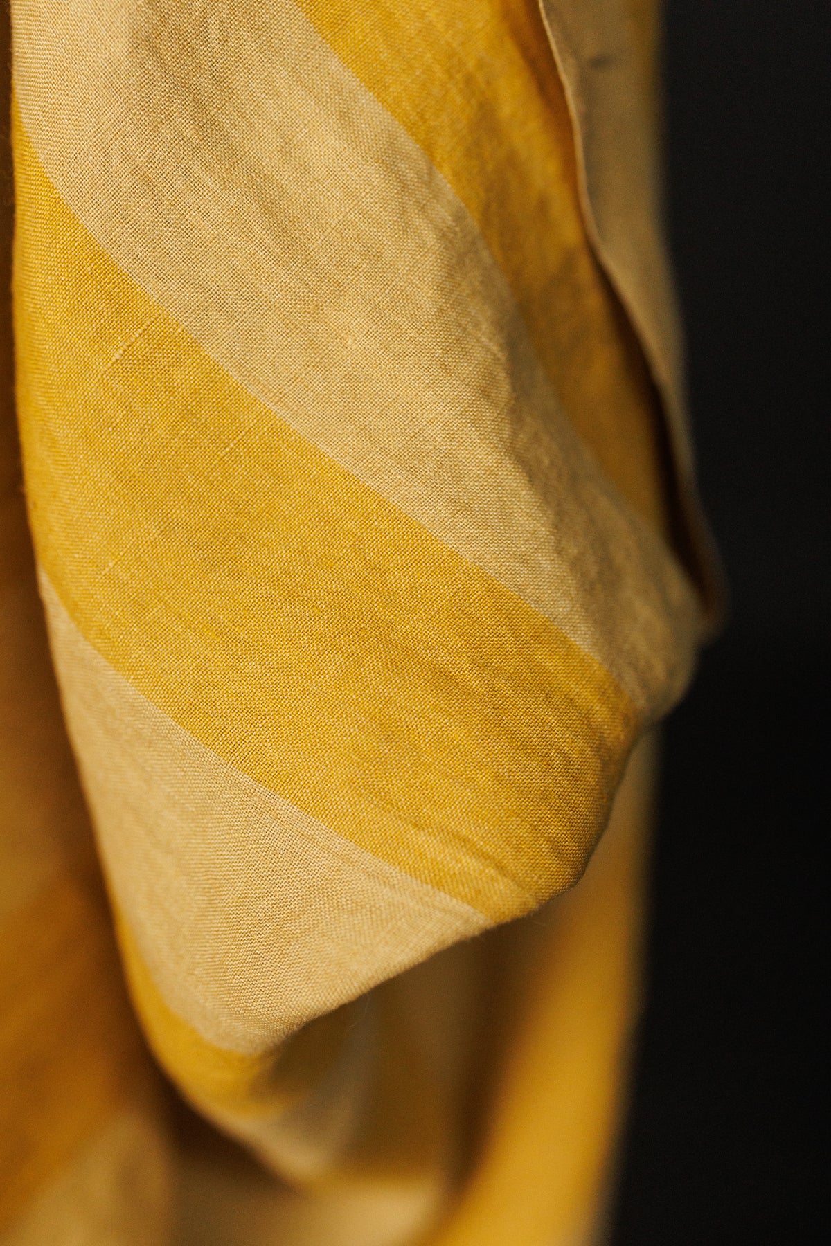 Laundered Linen Tie Pillowcase - Norfolk Sands