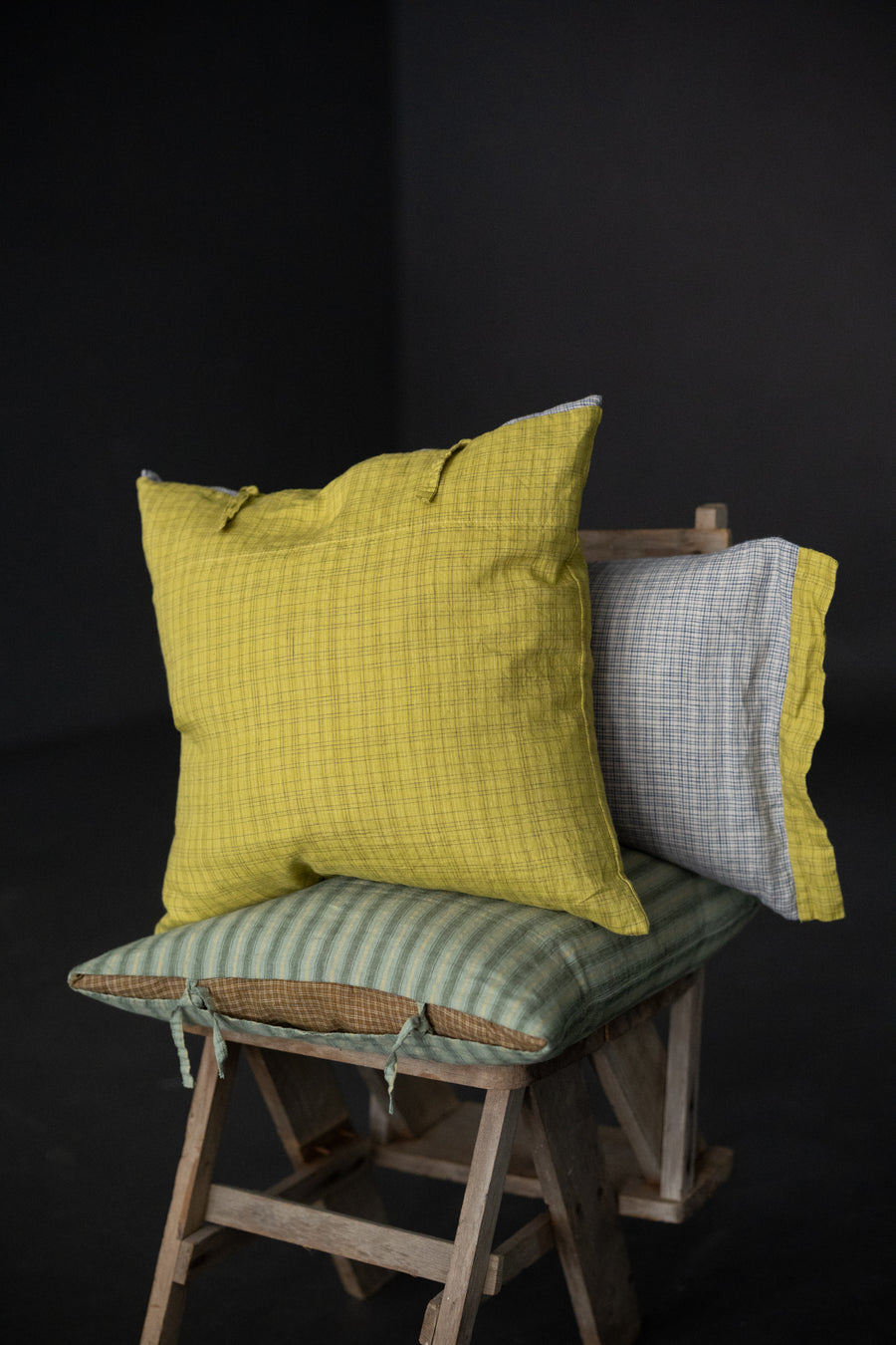 Mish Mash Cushion - Kuri Sketch/Limequat