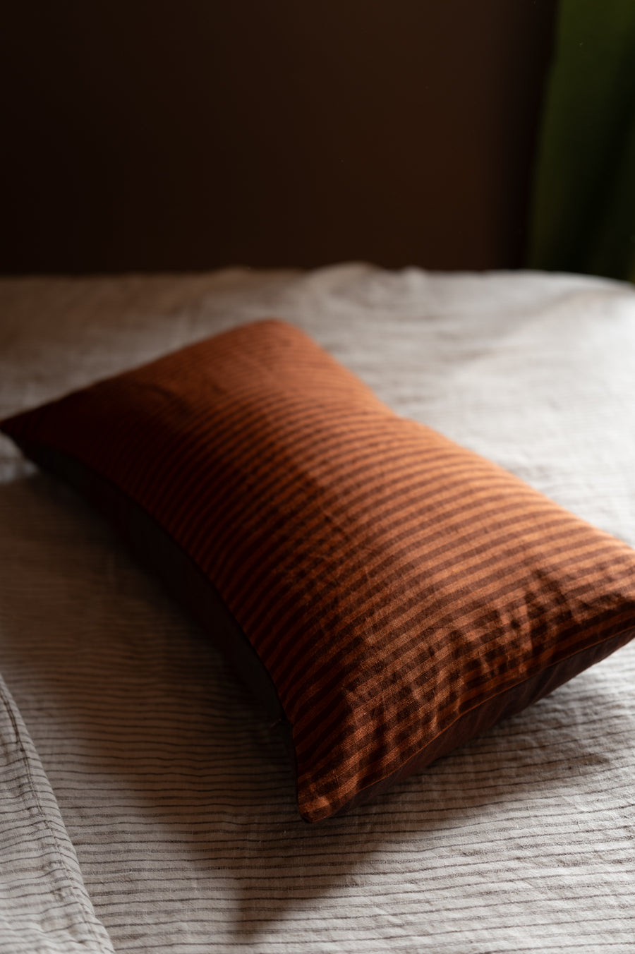 Scatter Cushion - Seville Stripe/Binoche Gingham