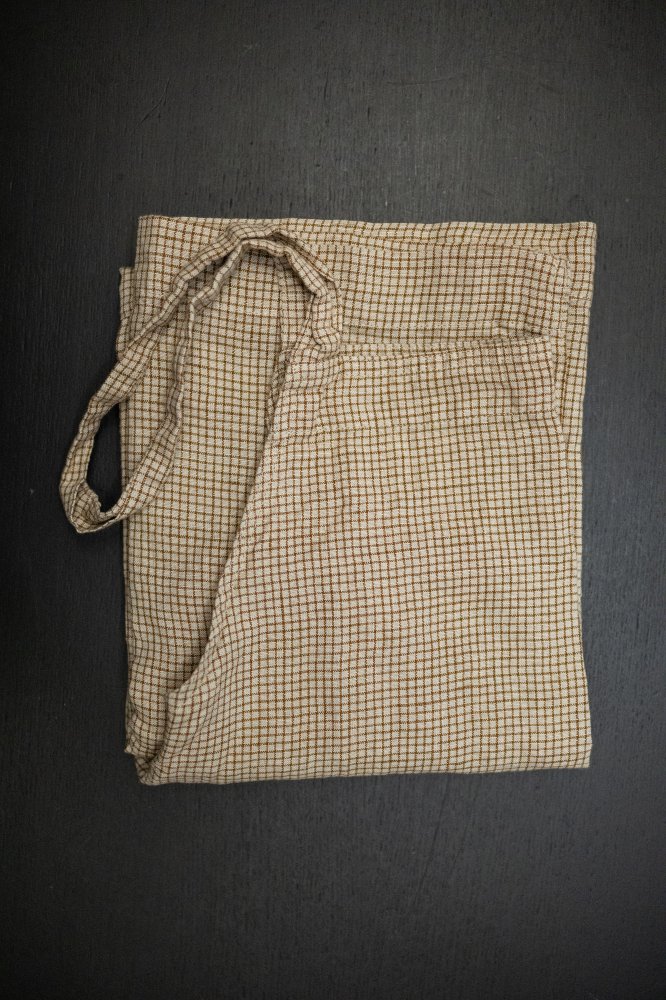 Laundered Linen Workaday Apron - Orchard Grass