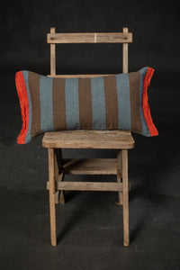 linen stripe pillow cushion