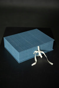 Archive Box - Yarn Dyed Indigo & Itsy Ditsy