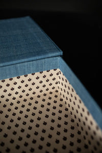 Archive Box - Yarn Dyed Indigo & Itsy Ditsy