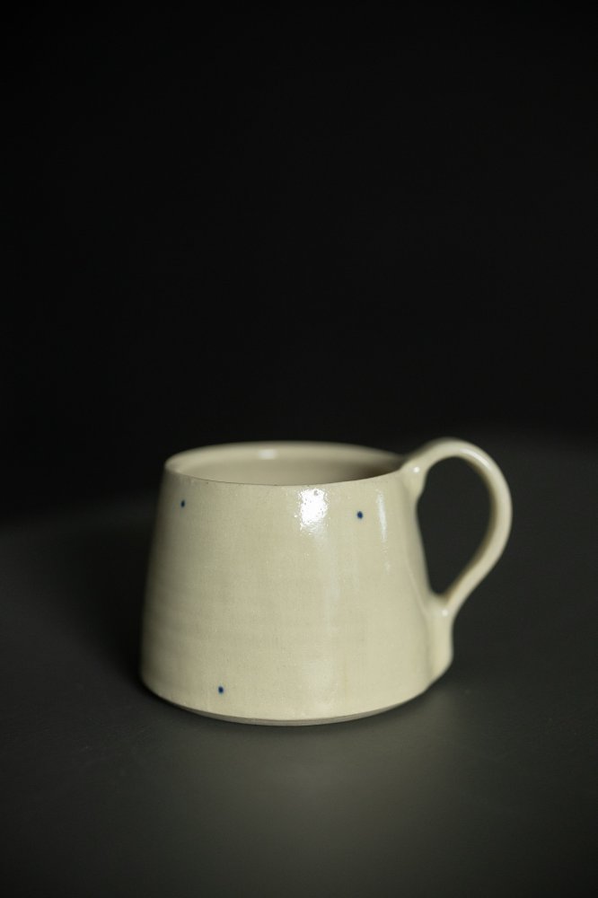Kate Sellers / HOUSE Ceramic Mug - Blue Speck