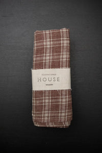 Laundered Linen Napkin Set of Two - Biscuit Crumbs