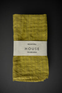 Laundered Linen Napkin Set of Two -  Limequat