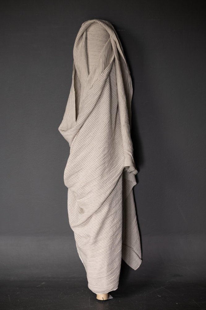 stripy linen fabric napkin