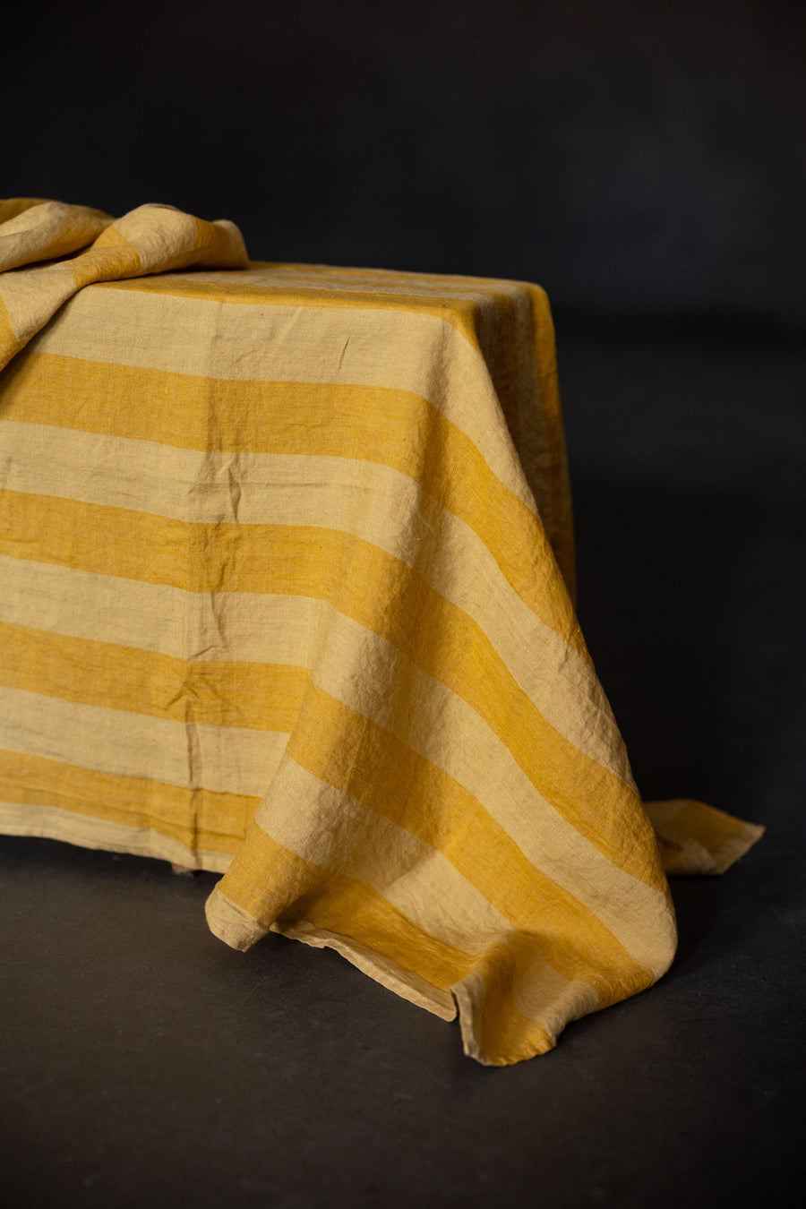 Laundered Linen Tablecloth - Norfolk Sands
