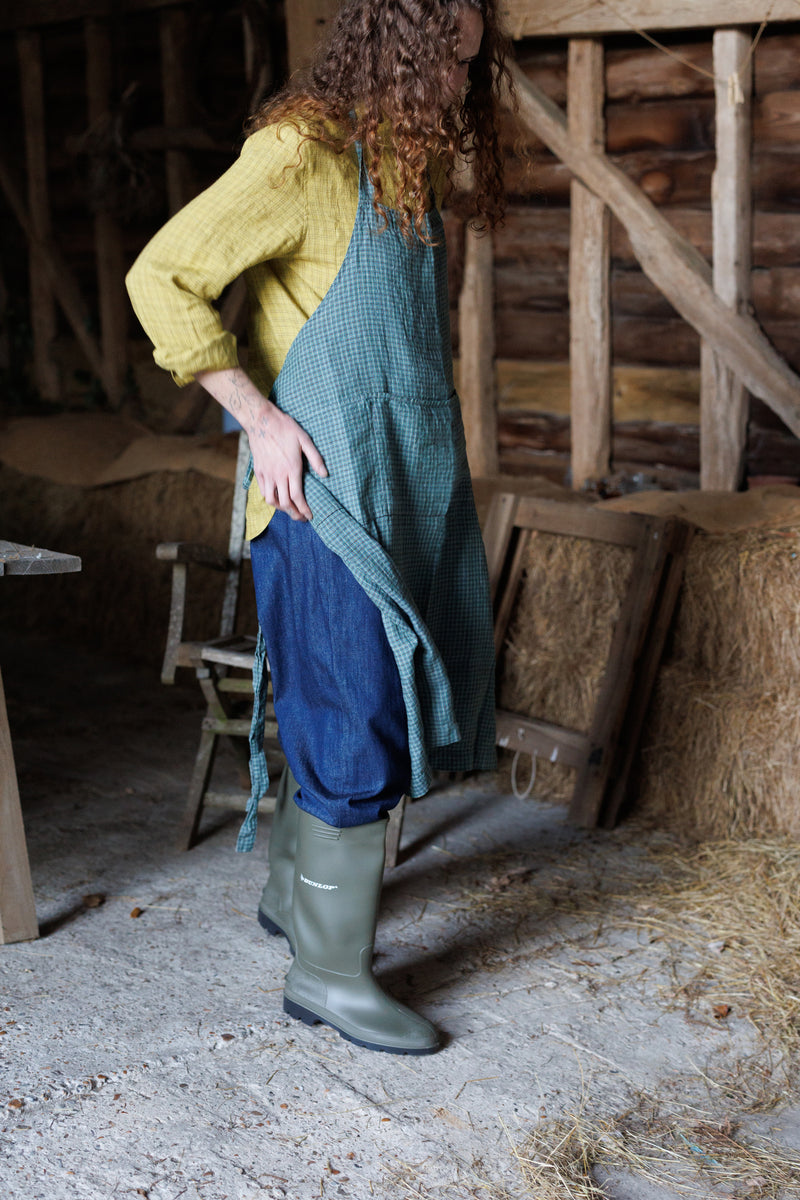Laundered Linen Workaday Apron - Le Choc