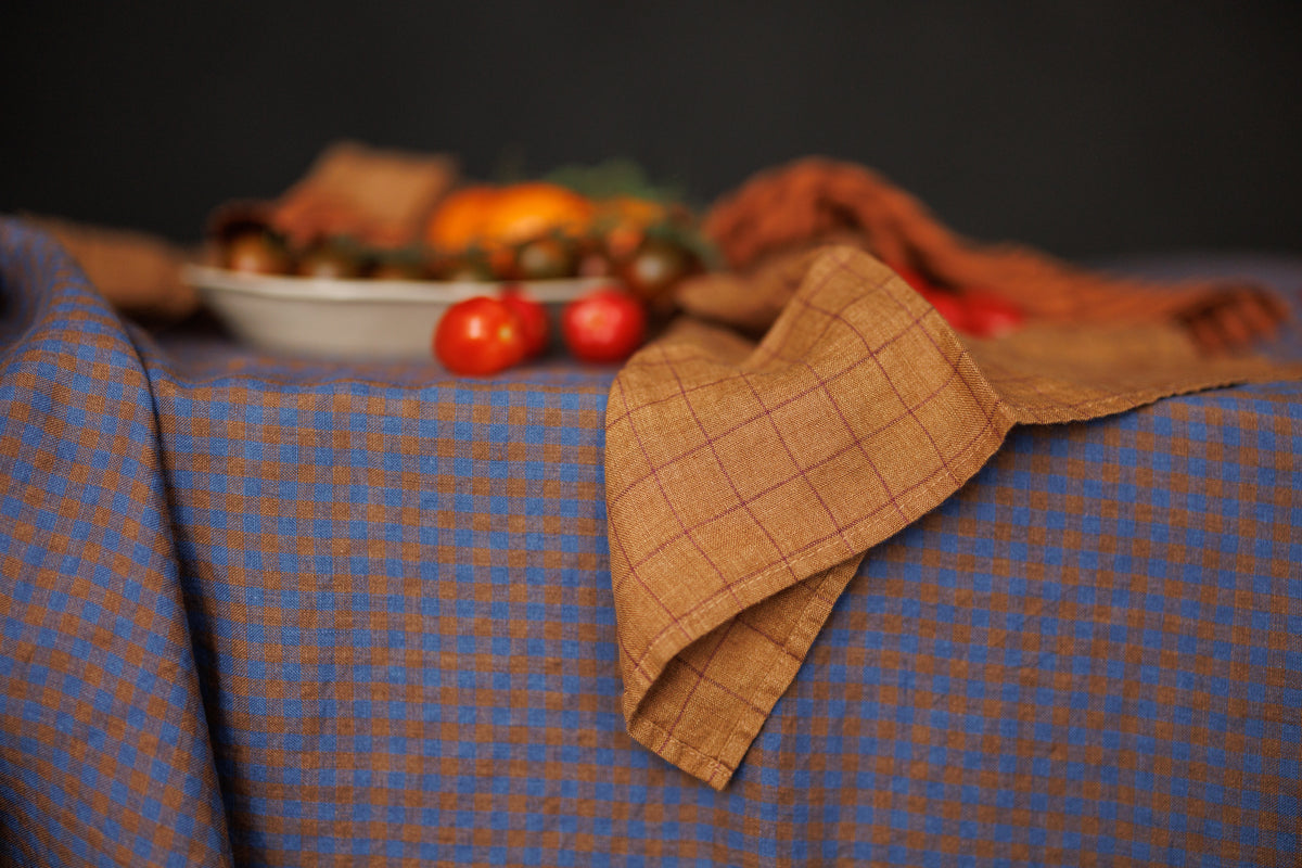 Laundered Linen Tablecloth - Awa