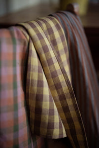 Laundered Linen/Cotton Tea Towel - Walton Gingham