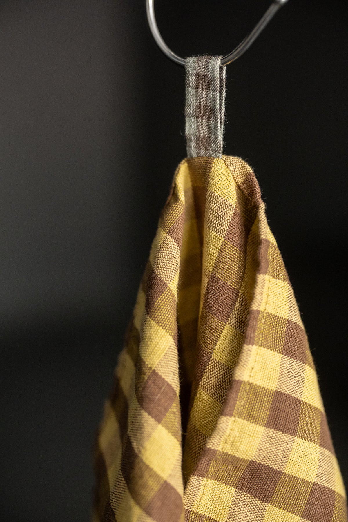 Laundered Linen/Cotton Tea Towel - Walton Gingham
