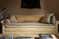 Laundered Linen Tie Pillowcase Extra Long - Yesteryear