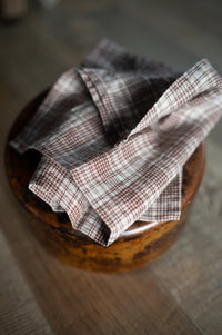 Laundered Linen Napkin Set of Two - Biscuit Crumbs
