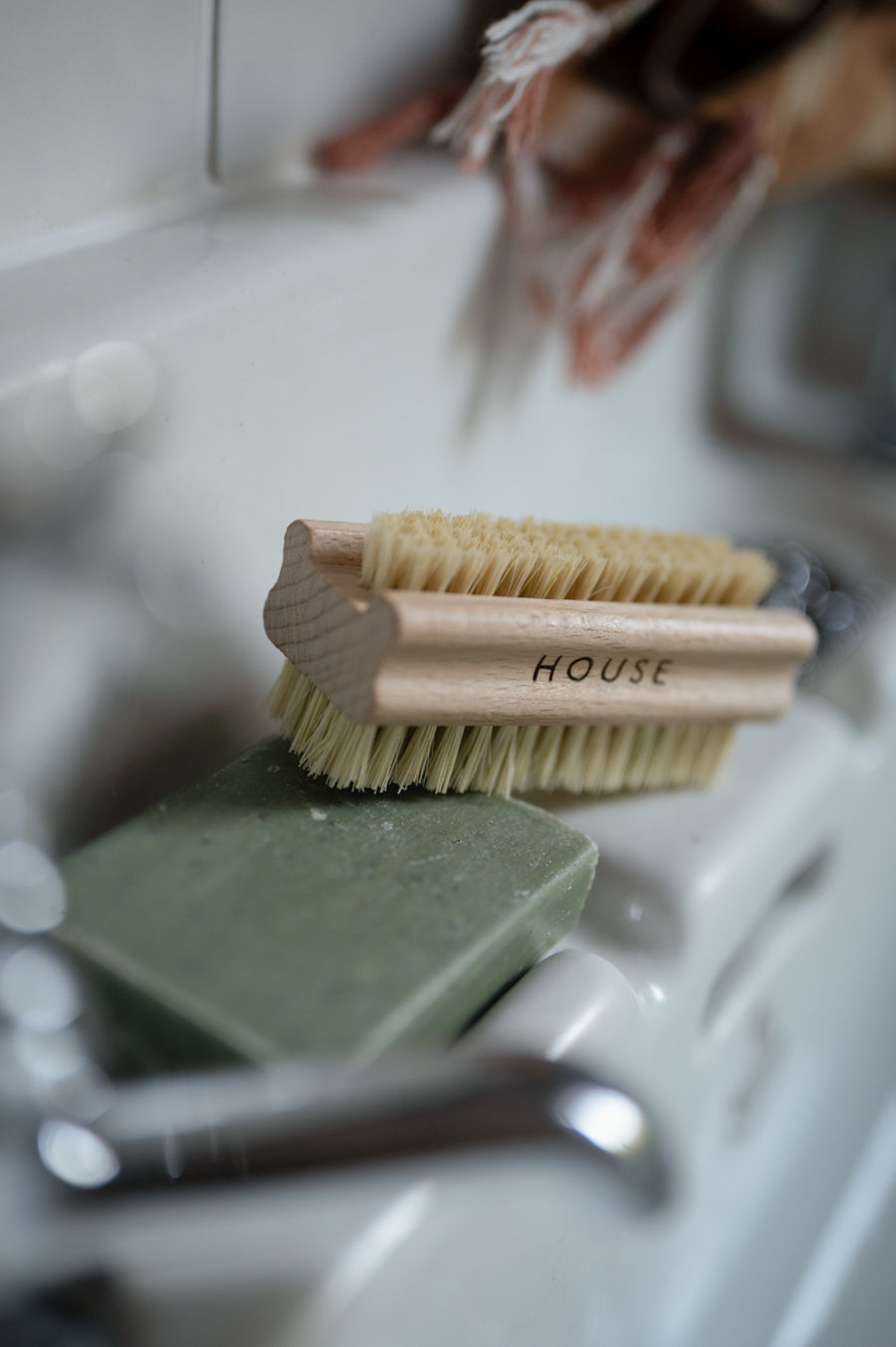 Beech Wood Nail Brush