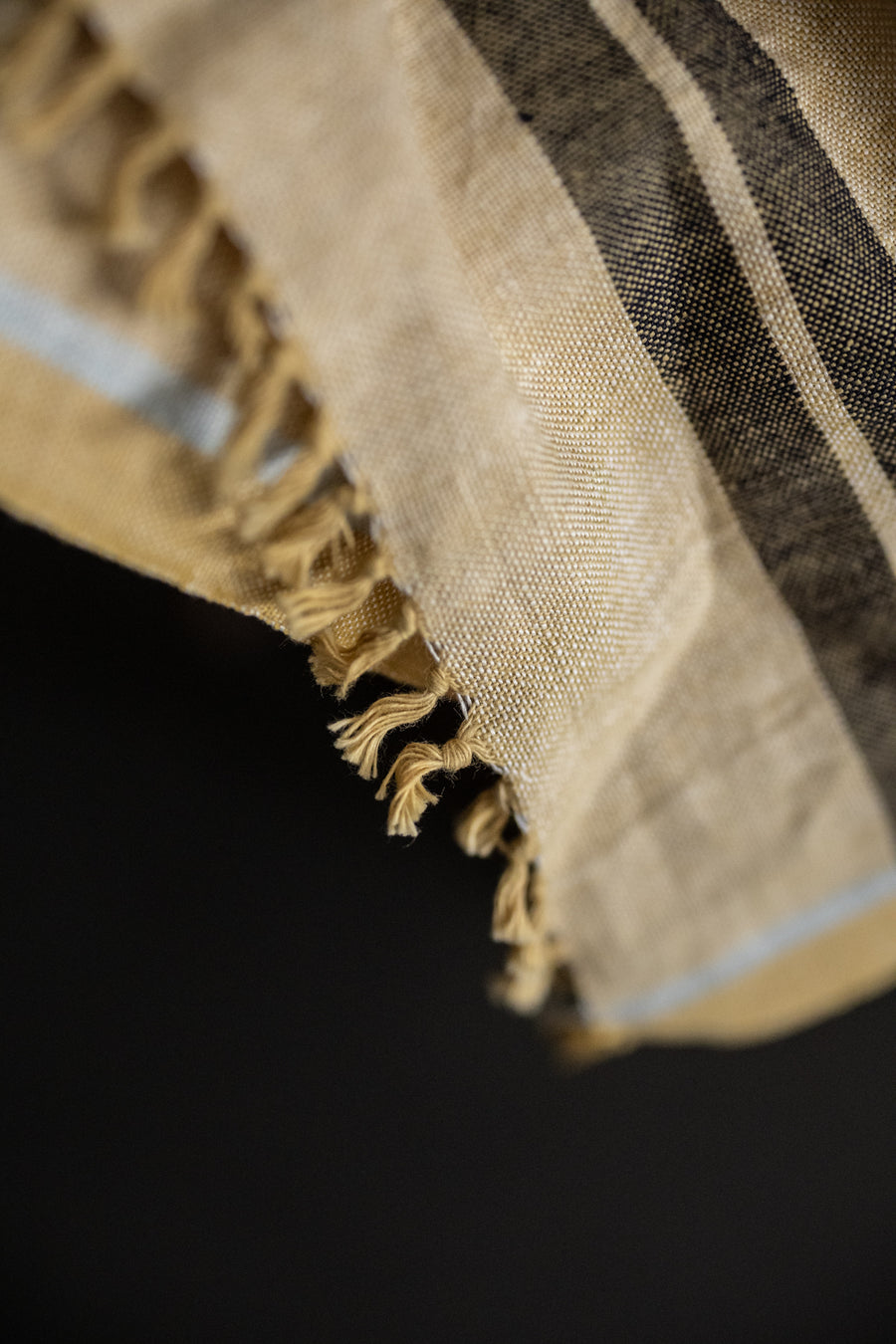 Handloom Stripe Tea Towel - Adrift