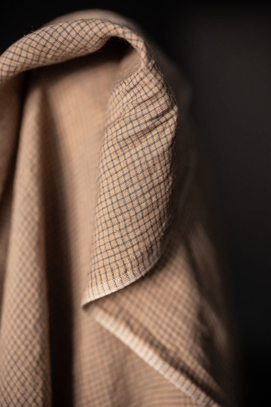 Scatter Cushion - Fudge Check/Tangerine Dreams