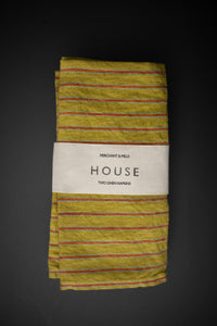 Laundered Linen Napkin Set of Two -  Patisserie