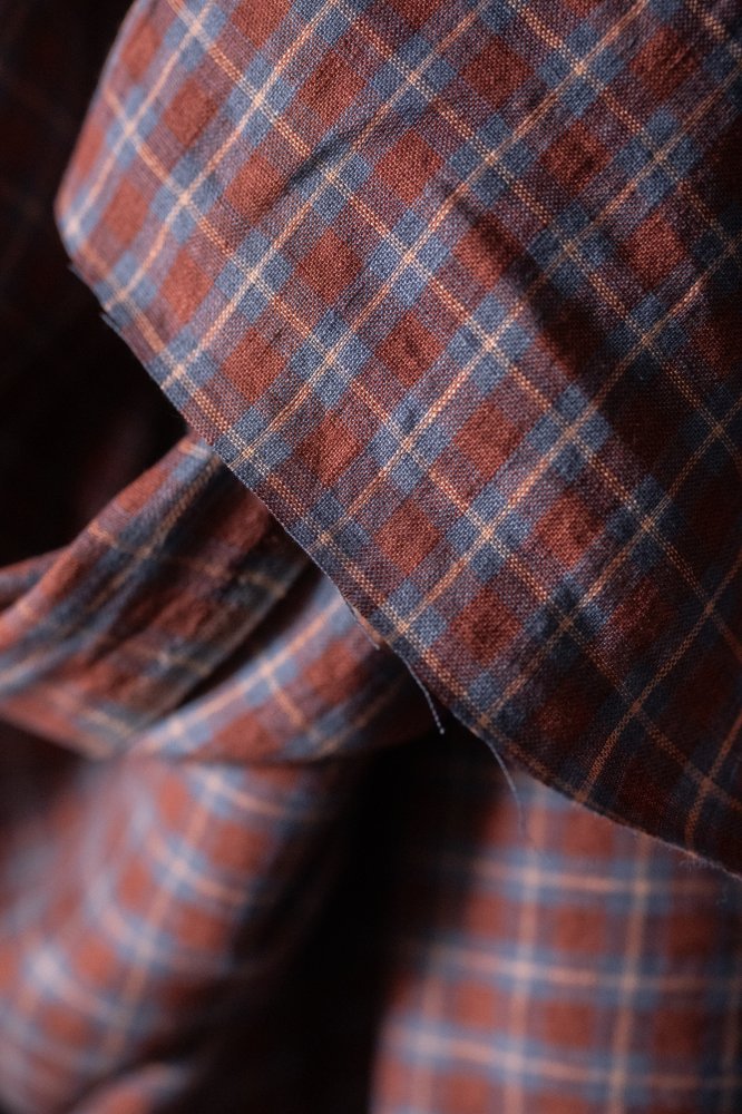 Laundered Linen Tie Pillowcase Extra Long - Sansho Spice