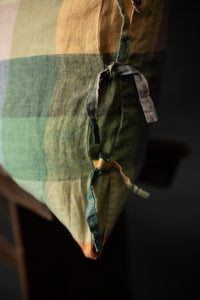 Laundered Linen Tie Pillowcase - Sugar Dreams