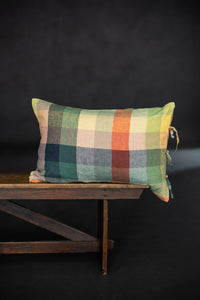 Laundered Linen Tie Pillowcase - Sugar Dreams