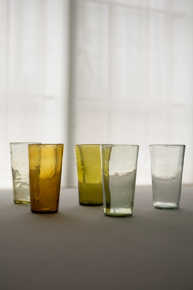 Syrian Handblown Flared Glass