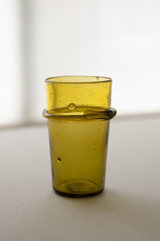 Syrian Handblown Ringed Glass