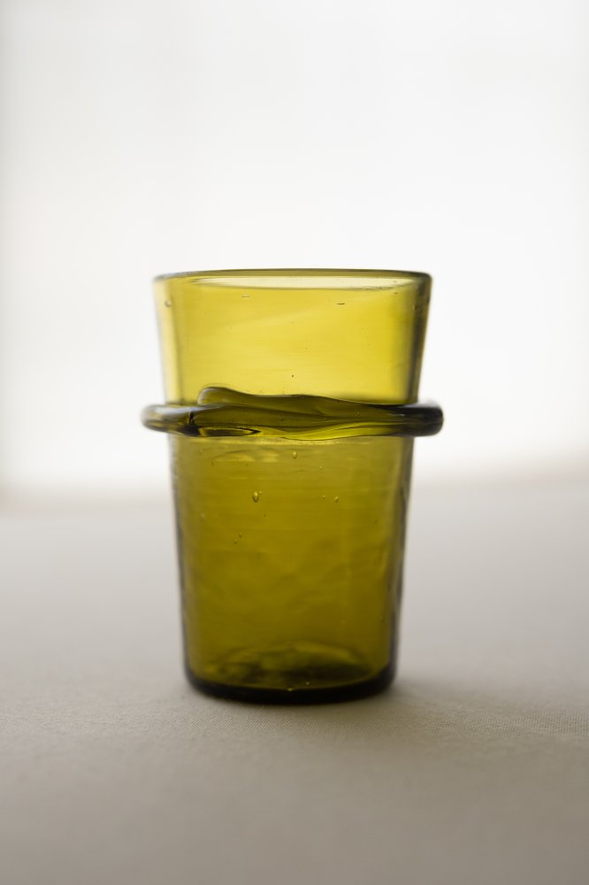 Syrian Handblown Ringed Glass