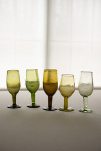 Syrian Handblown Wine Glass